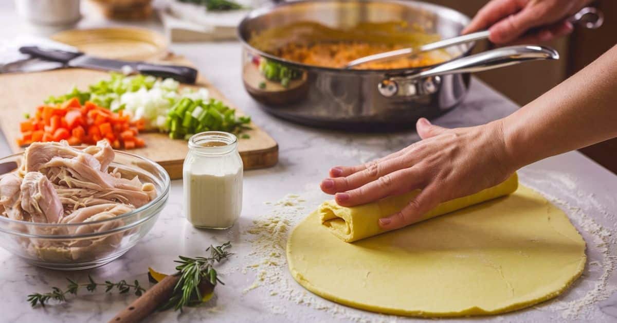 How to Make Dairy Free Chicken Pot Pie 