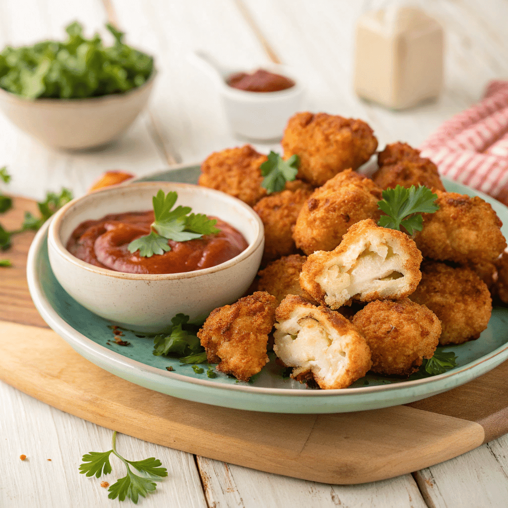 cauliflower chicken nuggets