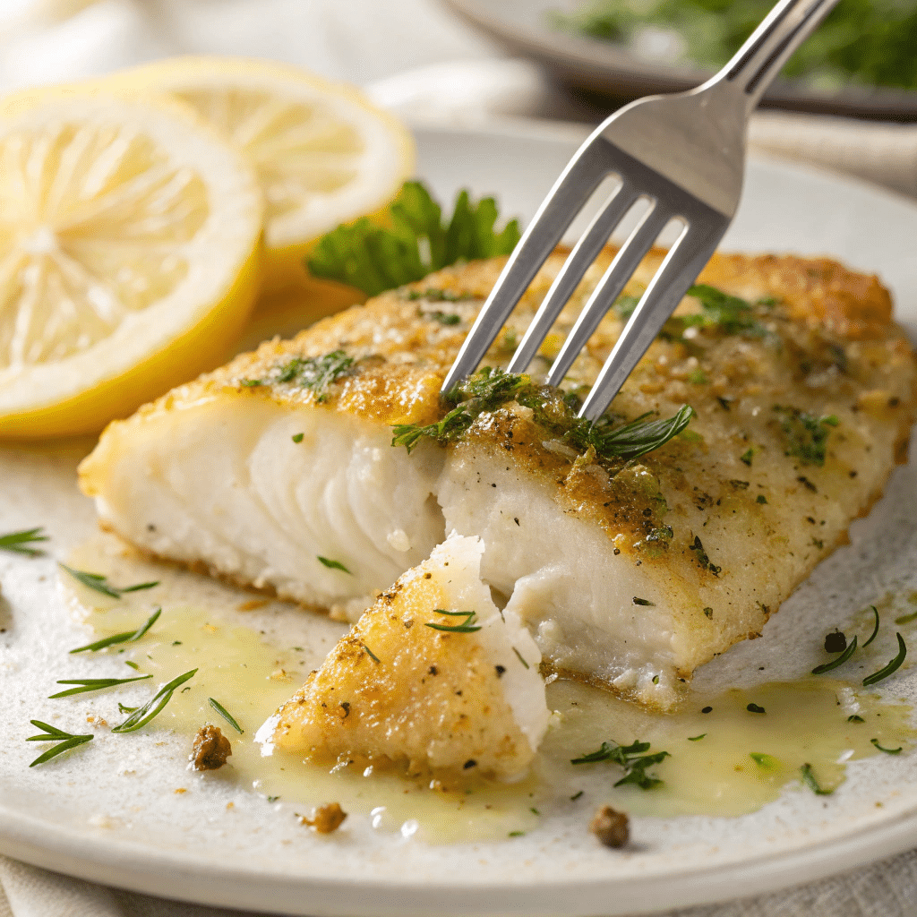 Baked Tilapia with Lemon and Herbs Recipe