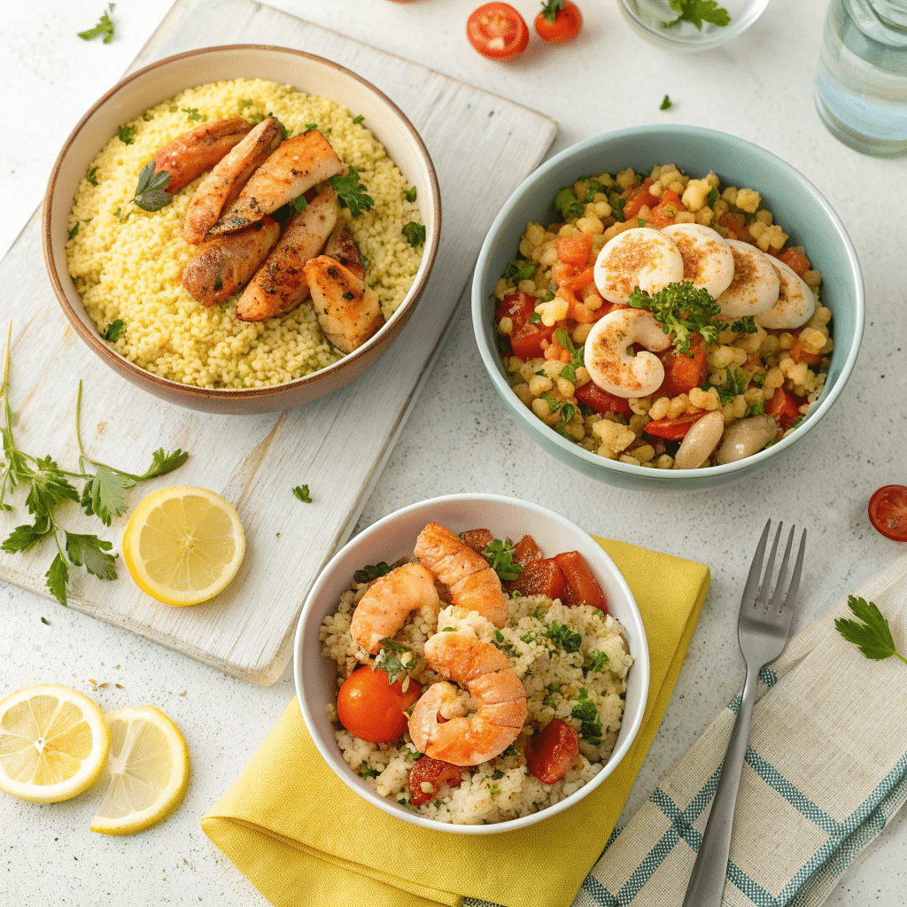 different variations of the recipe