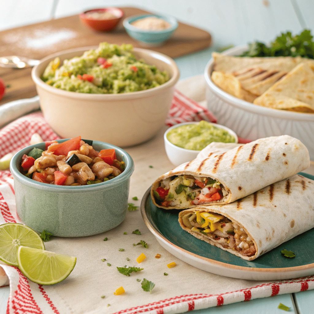 different burrito variations