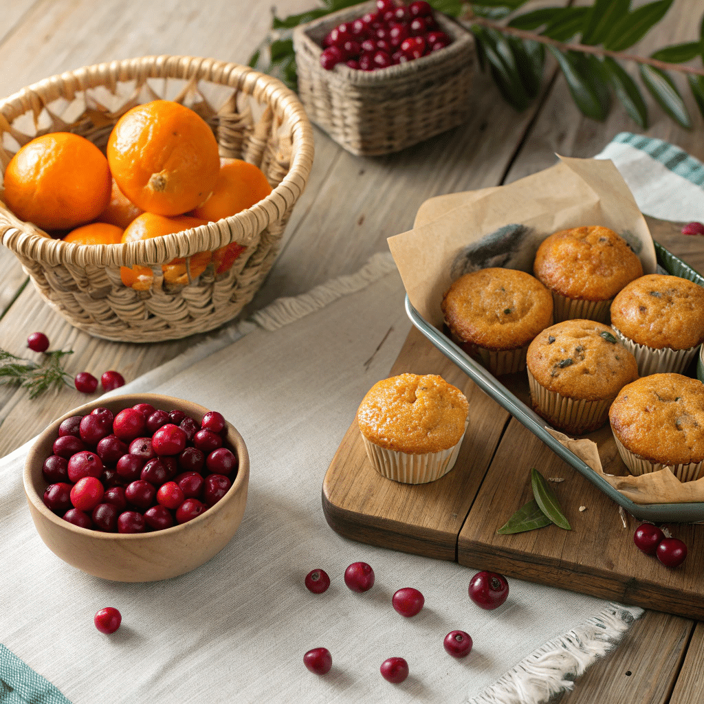Gluten-Free Cranberry Orange Muffins Recipe