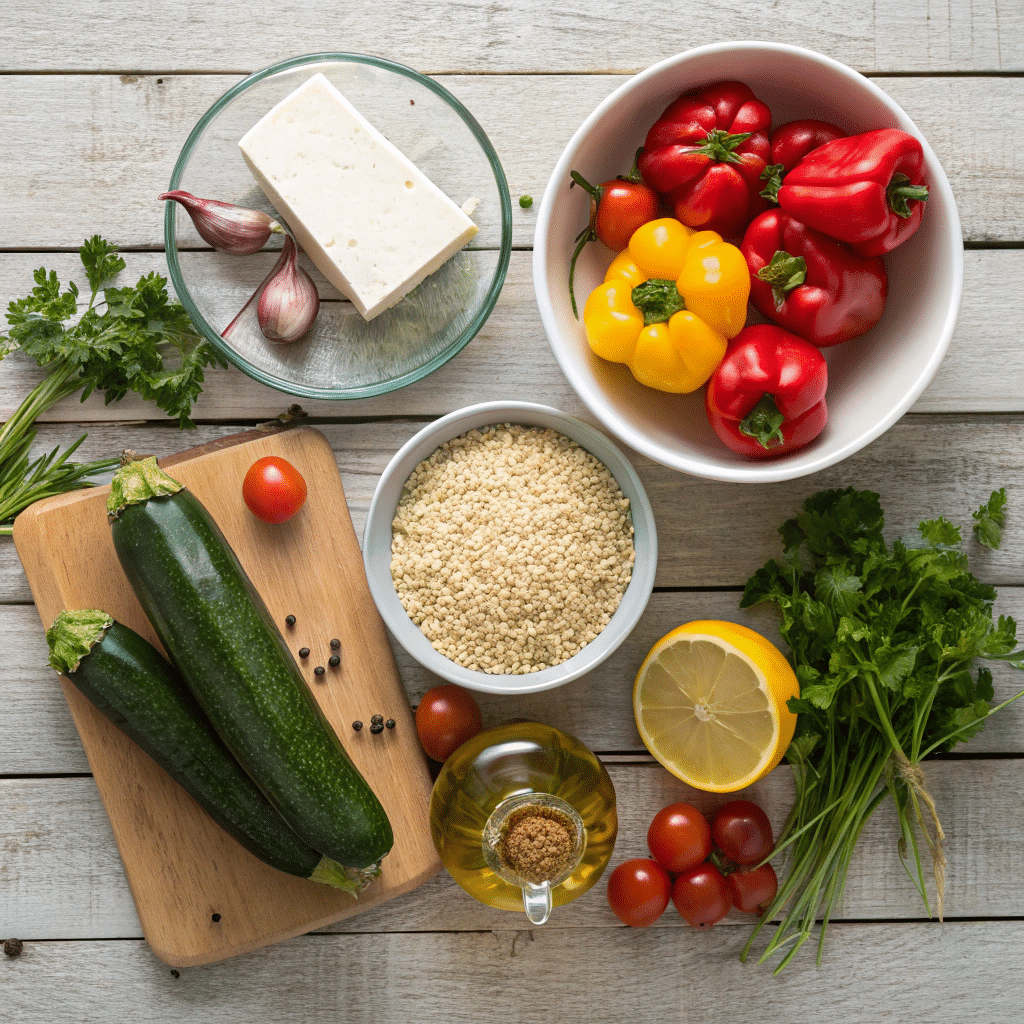 fresh Mediterranean ingredients