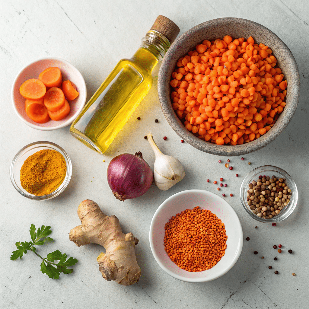 fresh cooking ingredients