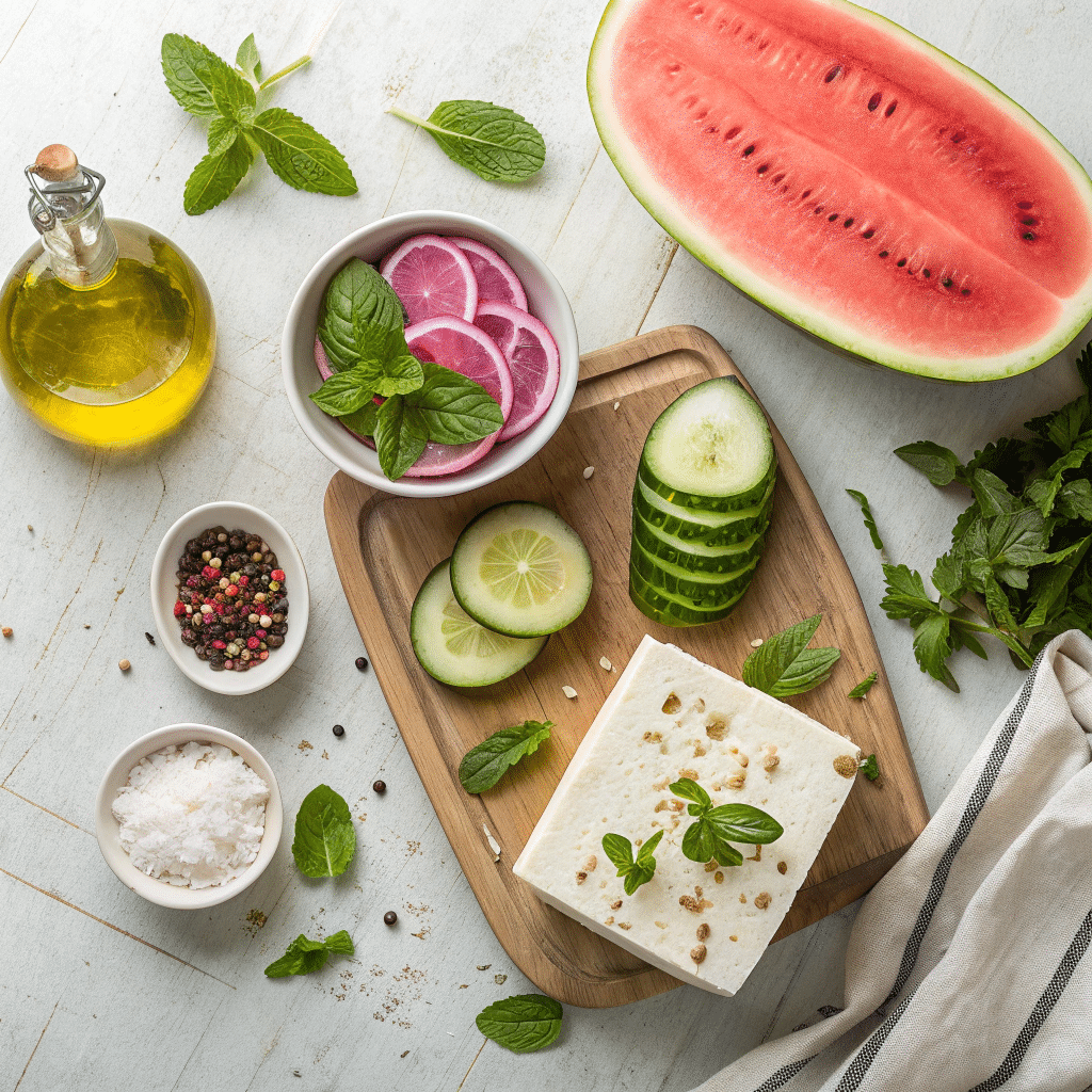 fresh ingredients
