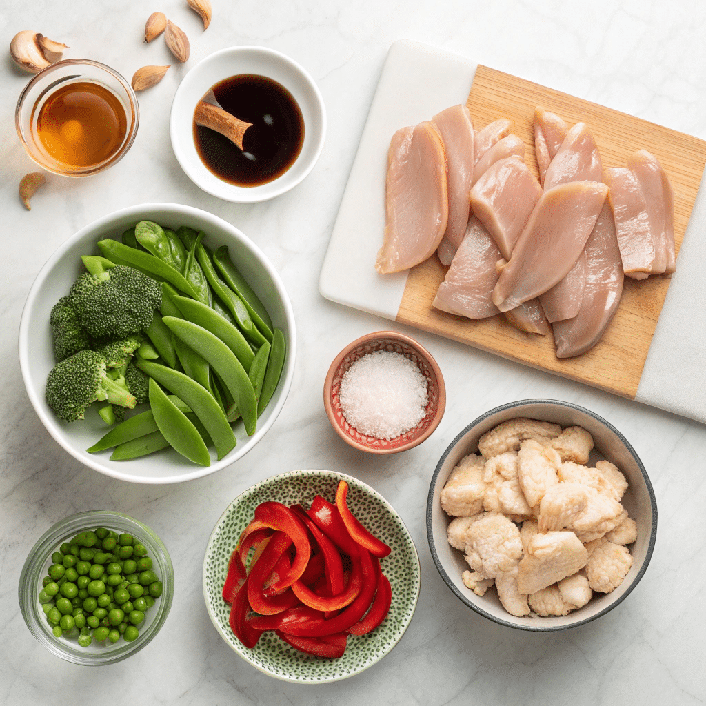 stir fry ingredients