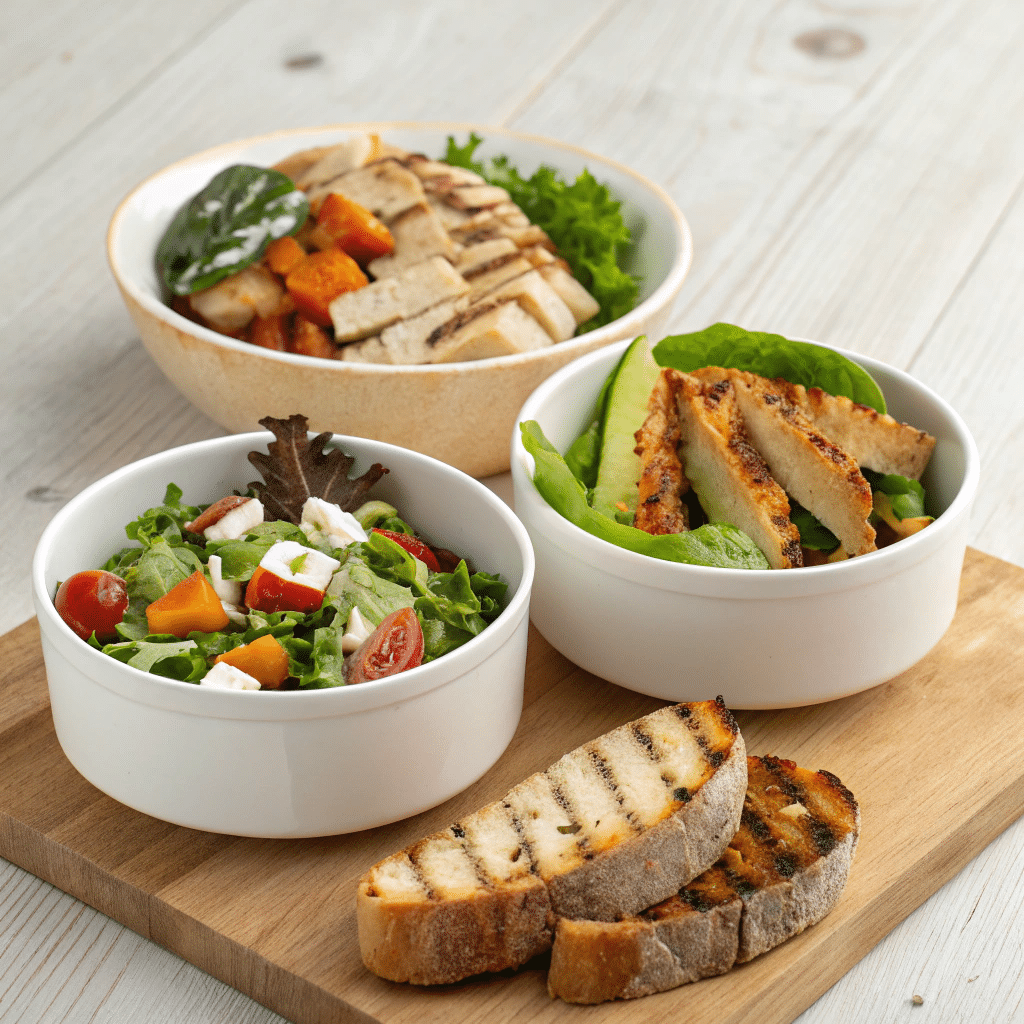 Three small bowls