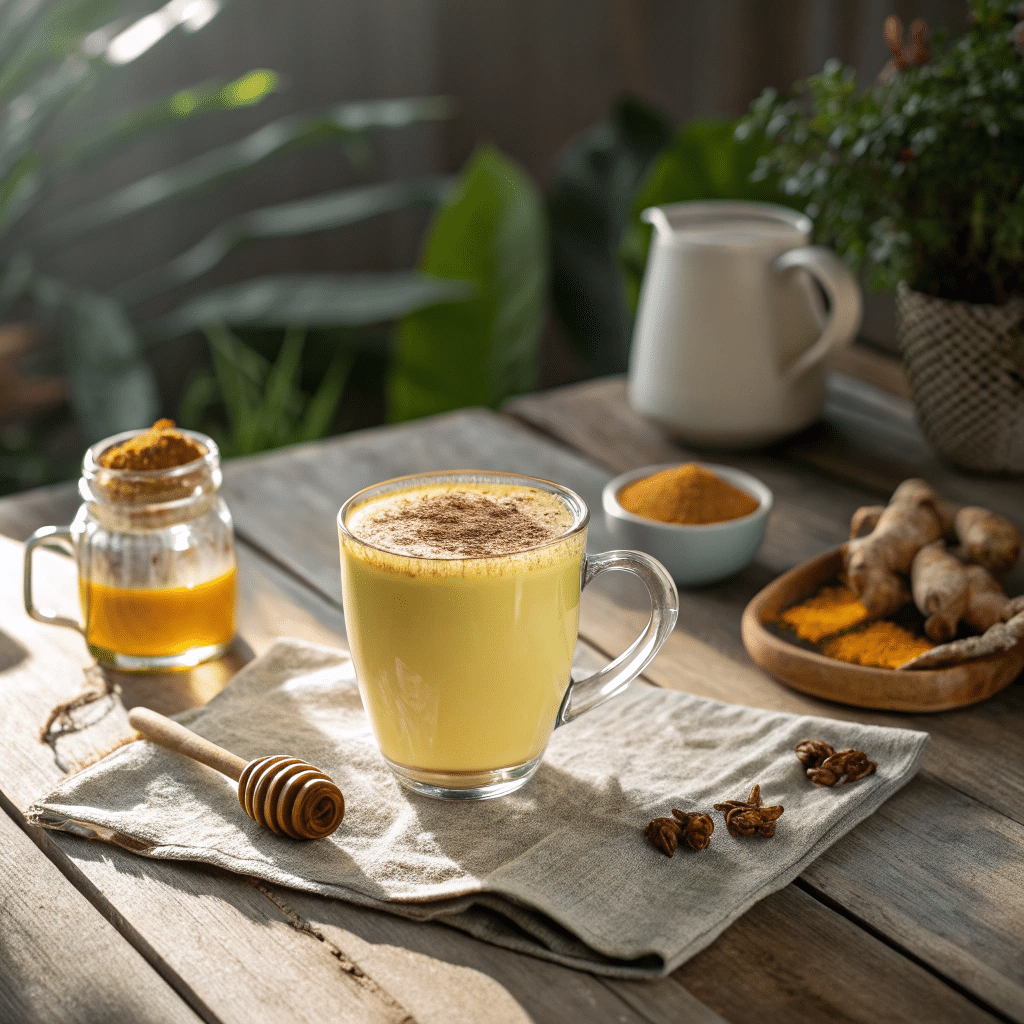 Immune-Boosting Golden Milk Latte Recipe