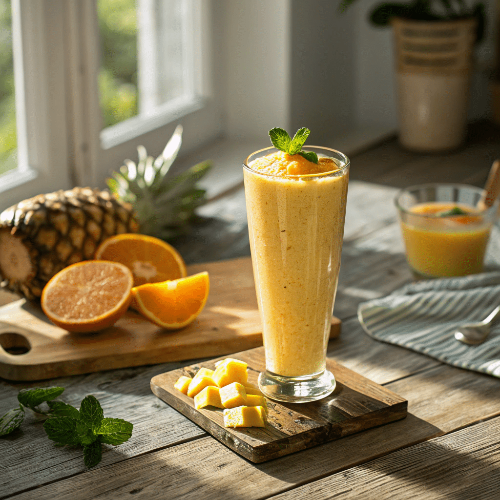 Vitamin C-Packed Citrus Smoothie Recipe
