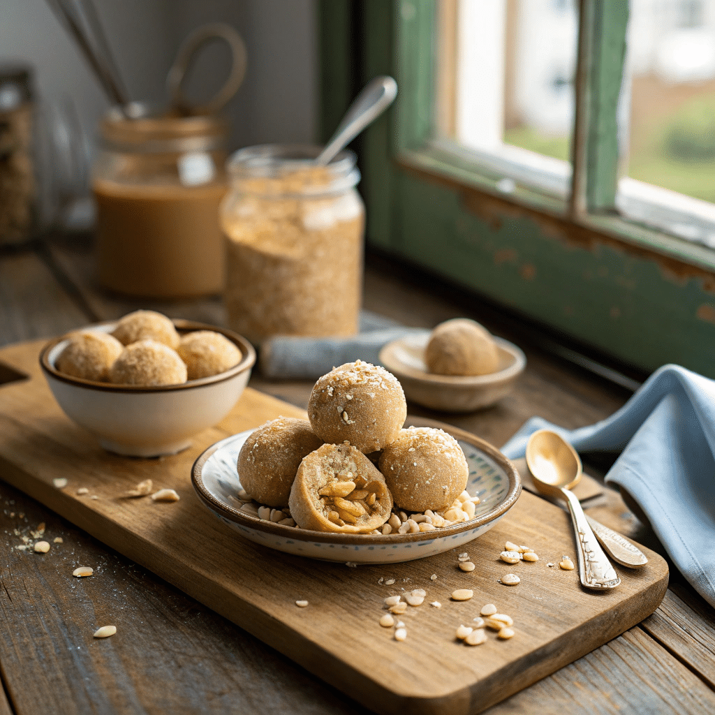 Peanut Butter Oat Bliss Balls Recipe