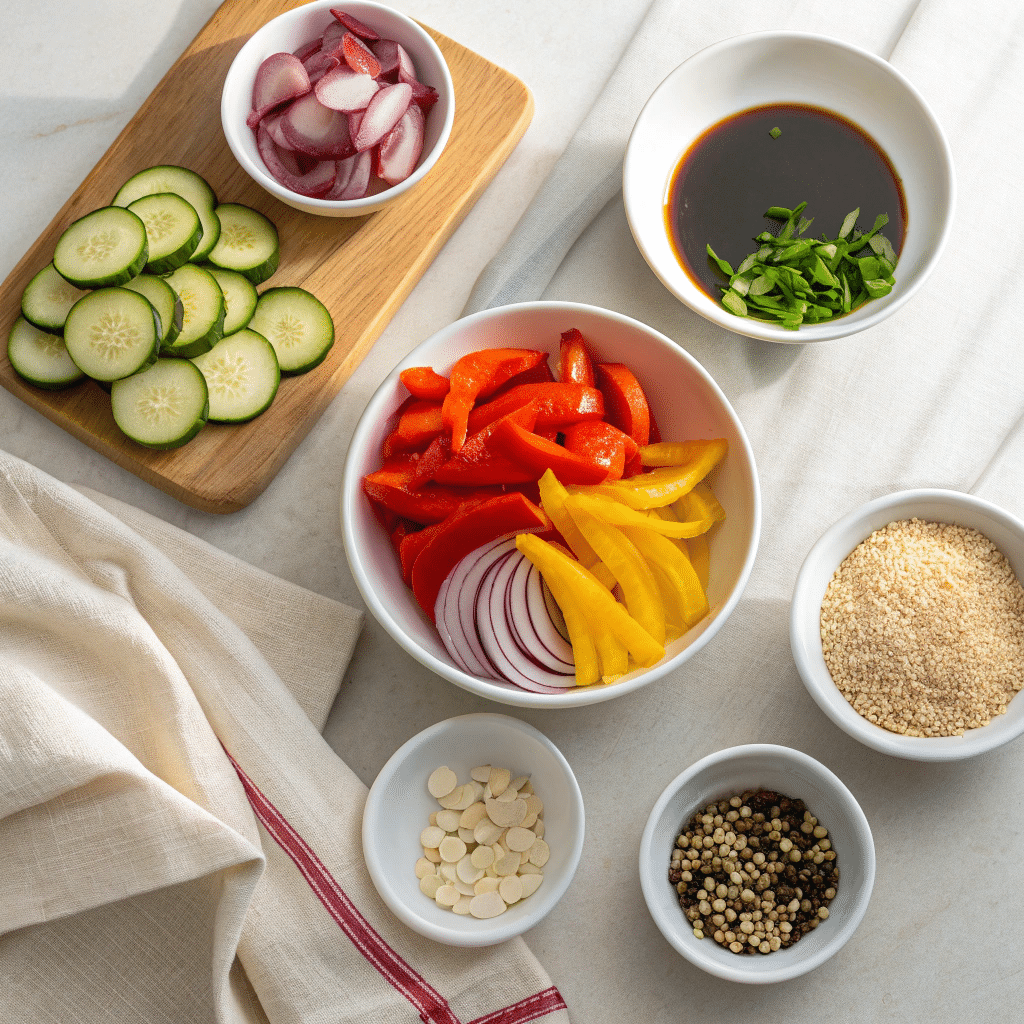 all fresh ingredients