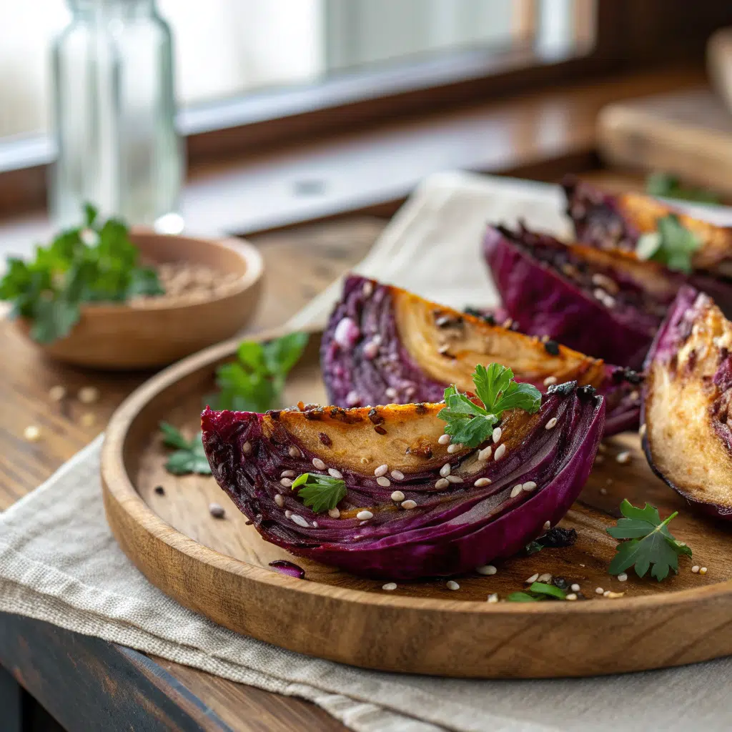 Low-Cal Roasted Red Cabbage Wedges: A Healthy, Flavorful Side