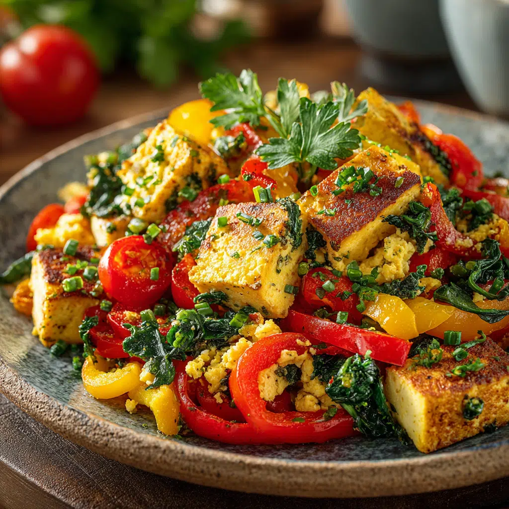 Low-Calorie Tofu Veggie Scramble: Your Go-To Healthy Breakfast