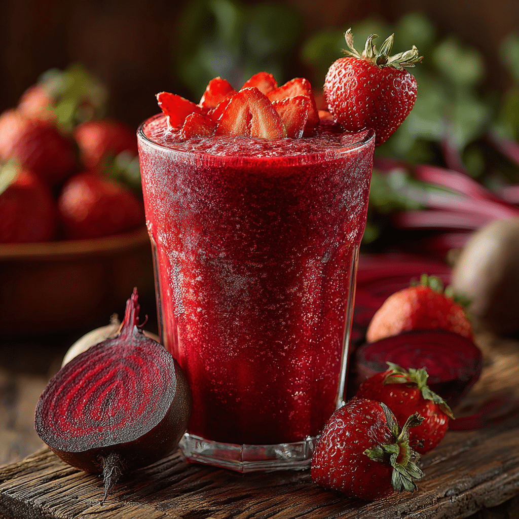 Strawberry Beet Smoothie: A Healthy, Vibrant Treat