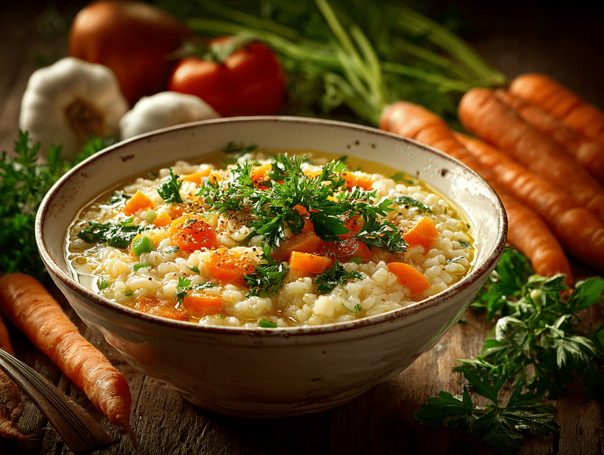 Veggie-Packed Barley Risotto: A Cozy Comfort Meal