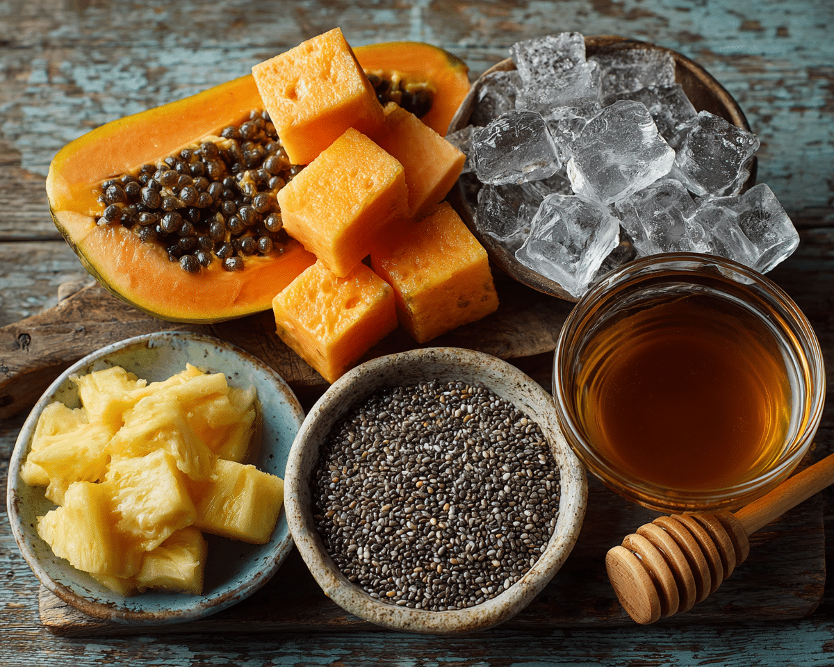 smoothie ingredients