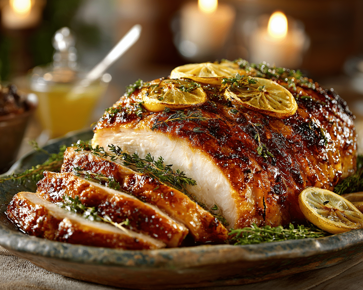 Lemon Thyme Roasted Turkey Breast (Juicy, Simple, and Full of Flavor)