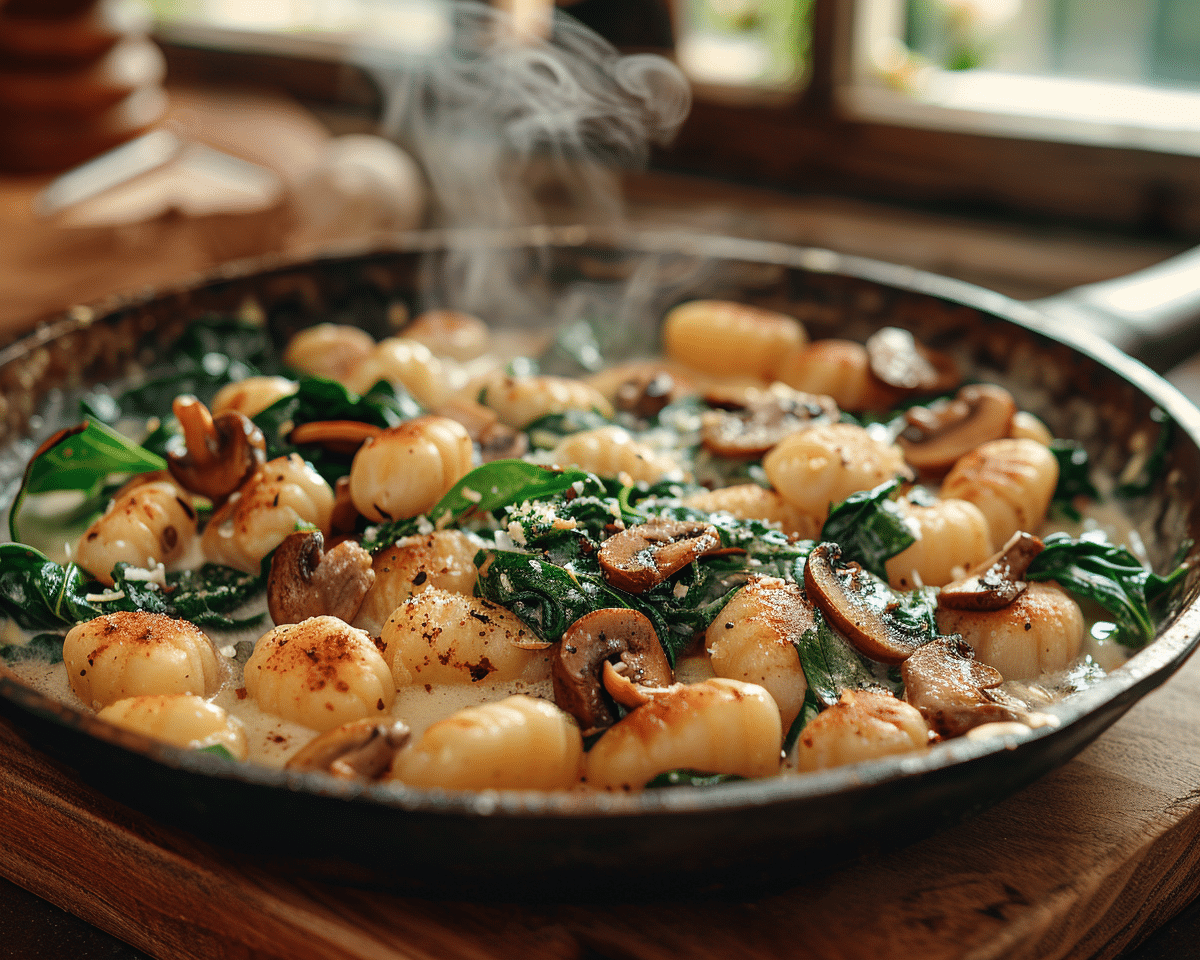 Creamy Spinach Gnocchi Pan (One-Pan Dinner You’ll Make Again)