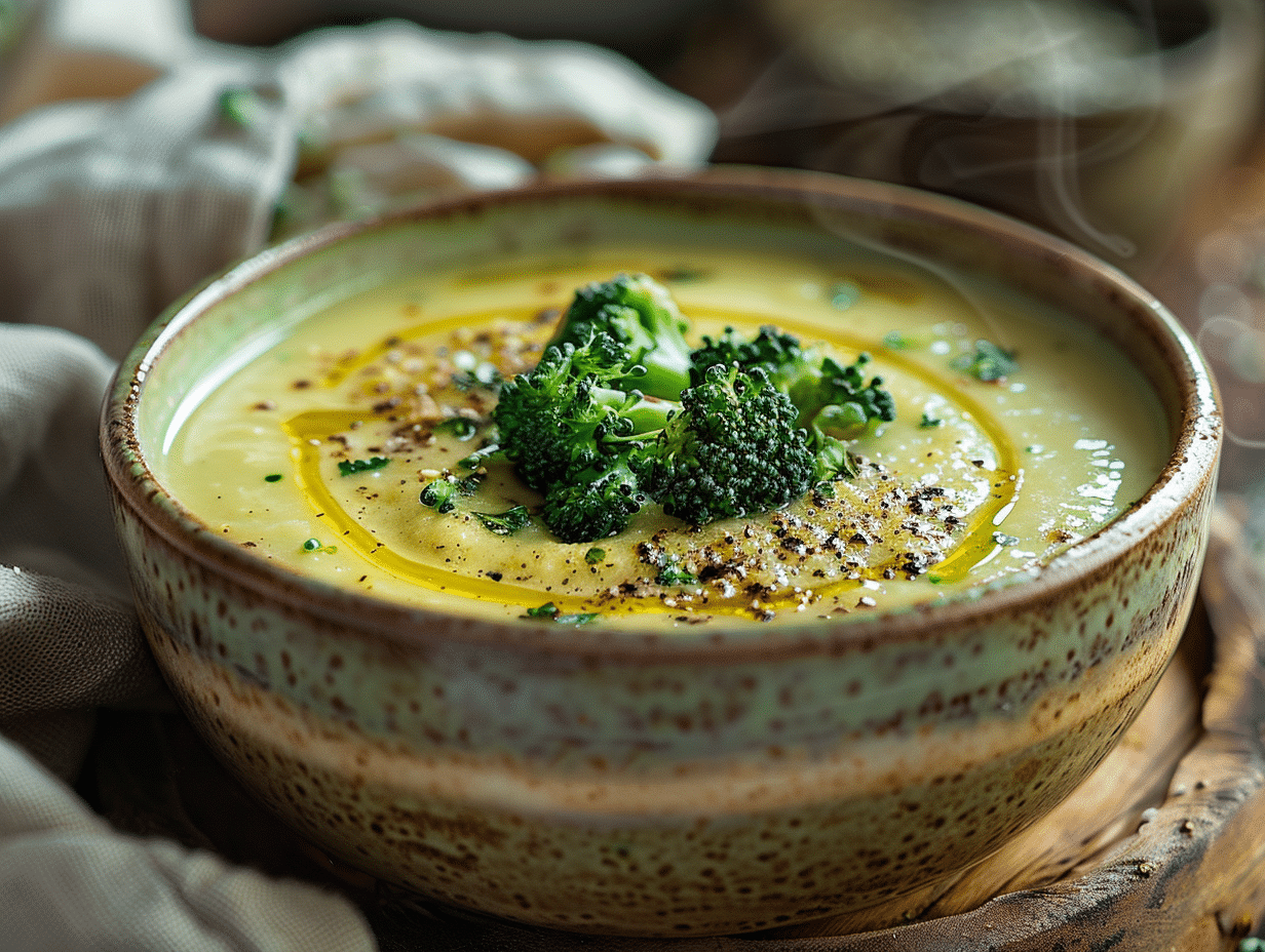Low-Cal Roasted Broccoli Soup (Creamy, Cozy, and Light)