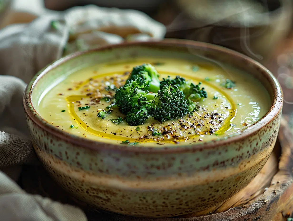 Low-Cal Roasted Broccoli Soup (Creamy, Cozy, and Light)