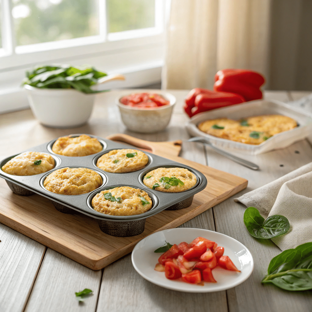 High Protein Egg Veggie Muffins: The Perfect Breakfast On-the-Go