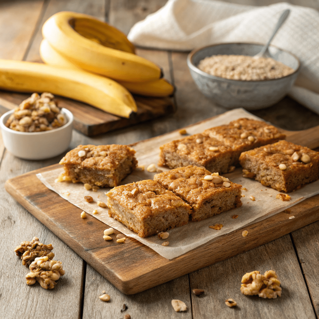 Gluten-Free Banana Nut Breakfast Bars: A Perfect Start to Your Busy Morning