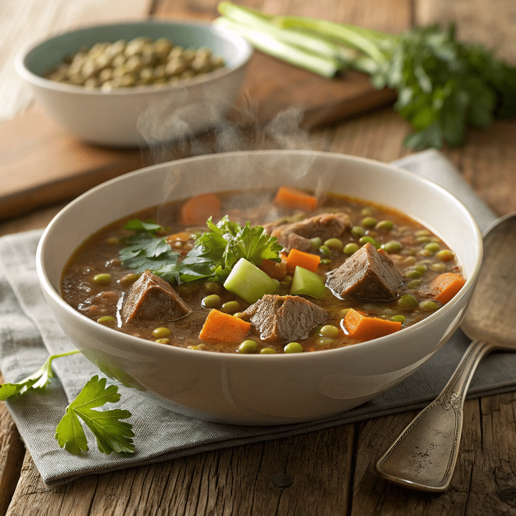 Beef and Lentil Protein Soup: A Hearty, Protein-Packed Comfort Bowl