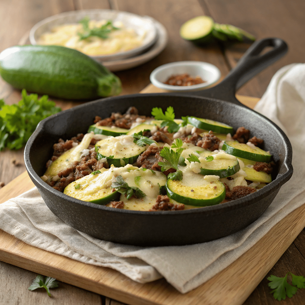 Beef Zucchini Protein Skillet: A One-Pan Wonder