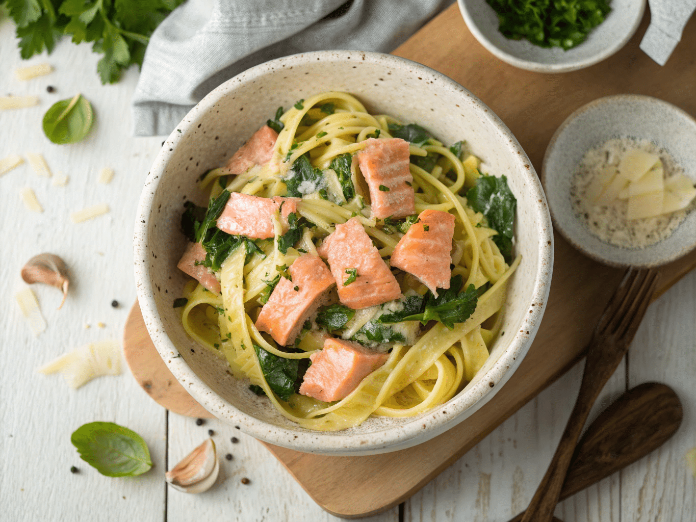 Salmon Spinach Protein Pasta: A High-Protein Dinner You’ll Love