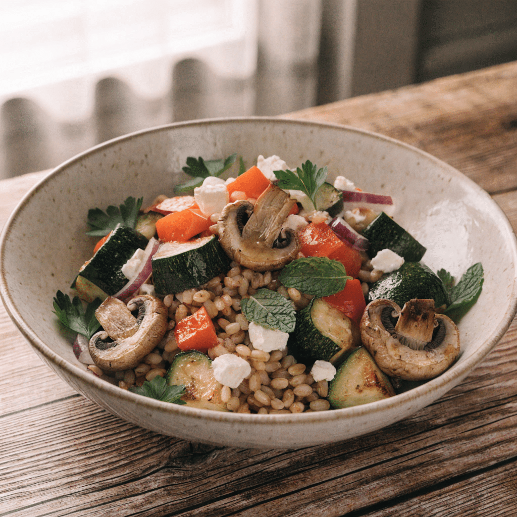 Barley Roasted Veggie Salad You’ll Make on Repeat