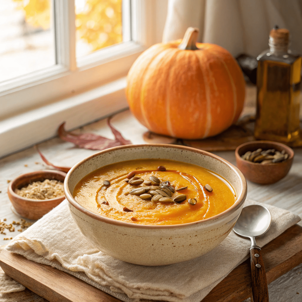 creamy gluten-free roasted squash soup