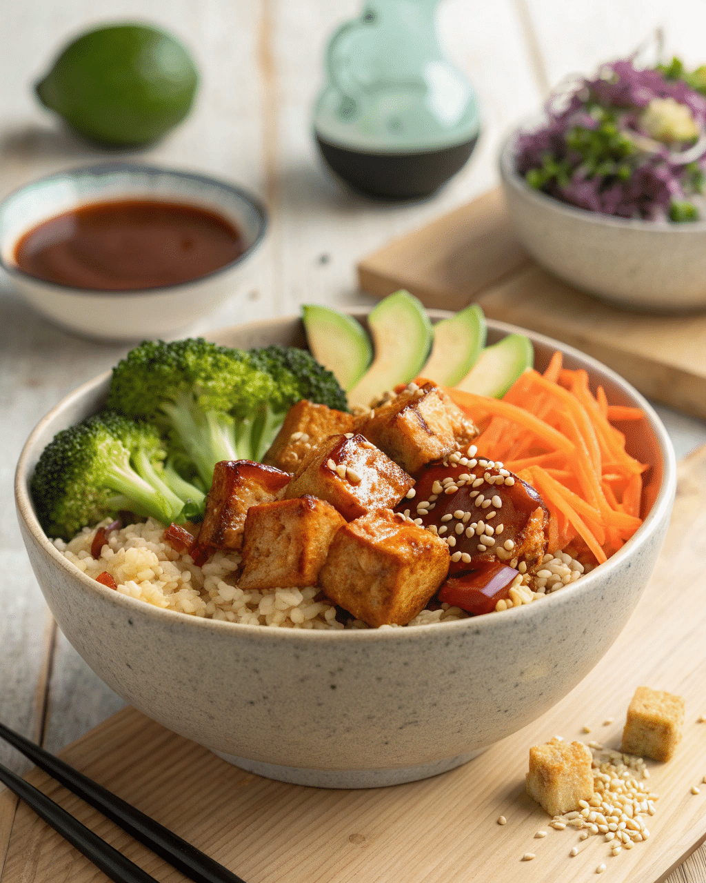 High Protein Spicy Tofu Bowls That Actually Keep You Full