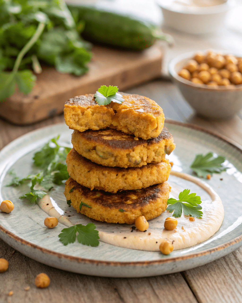 Chickpea Sweet Potato Patties GF (Crispy, Cozy, and Weeknight-Easy)