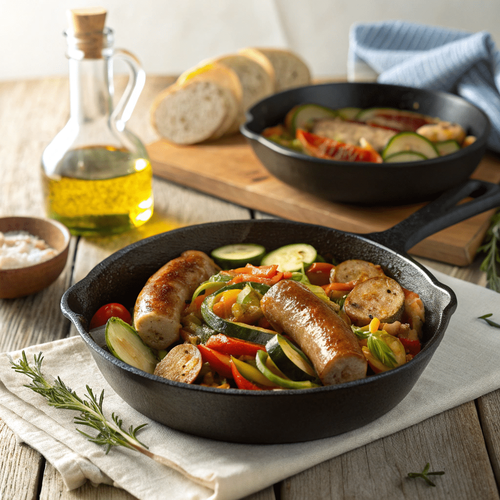 Keto Sausage Zucchini Skillet (Easy, Cozy, and Weeknight-Ready)