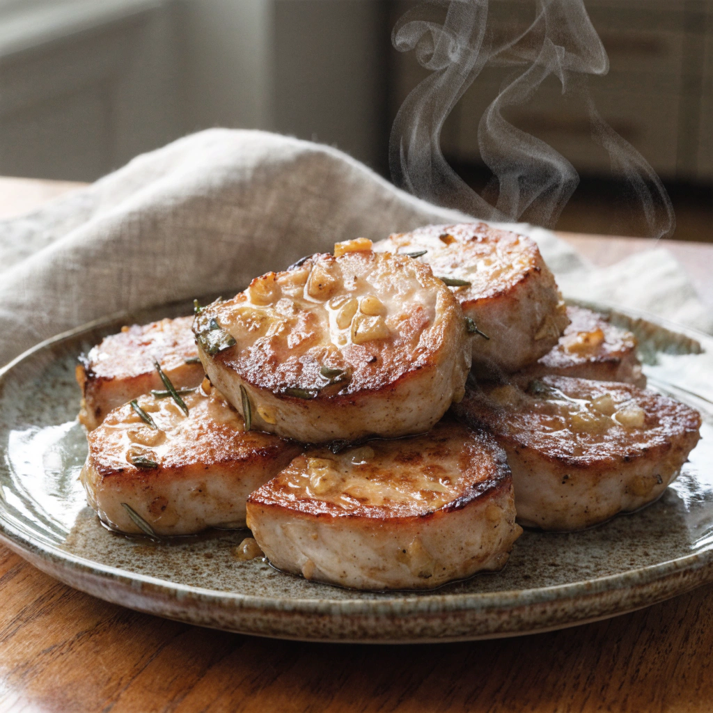 Rosemary Garlic Turkey Medallions (Juicy, Fast & Flavor-Packed)