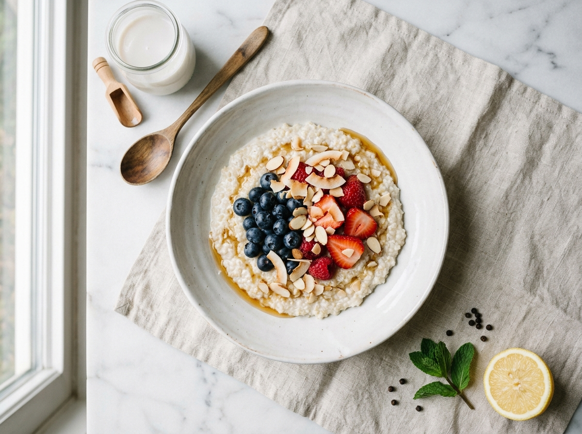 Coconut Berry Breakfast Quinoa