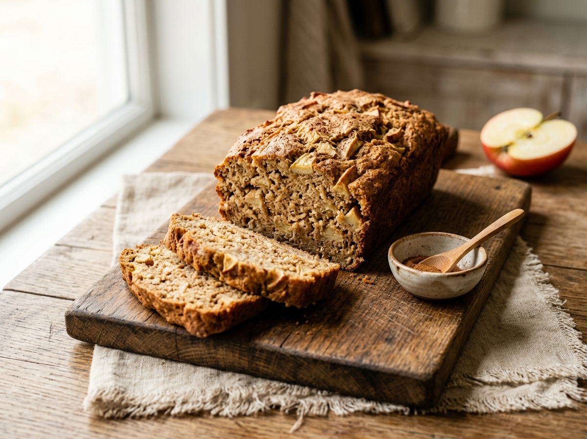 Gluten-Free Apple Cinnamon Breakfast Loaf