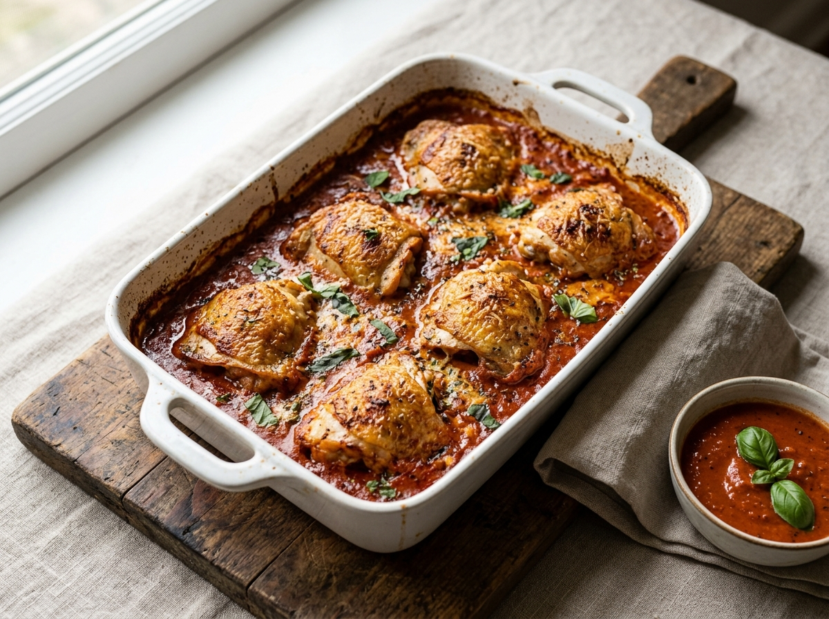 Gluten-Free Creamy Tomato Bake