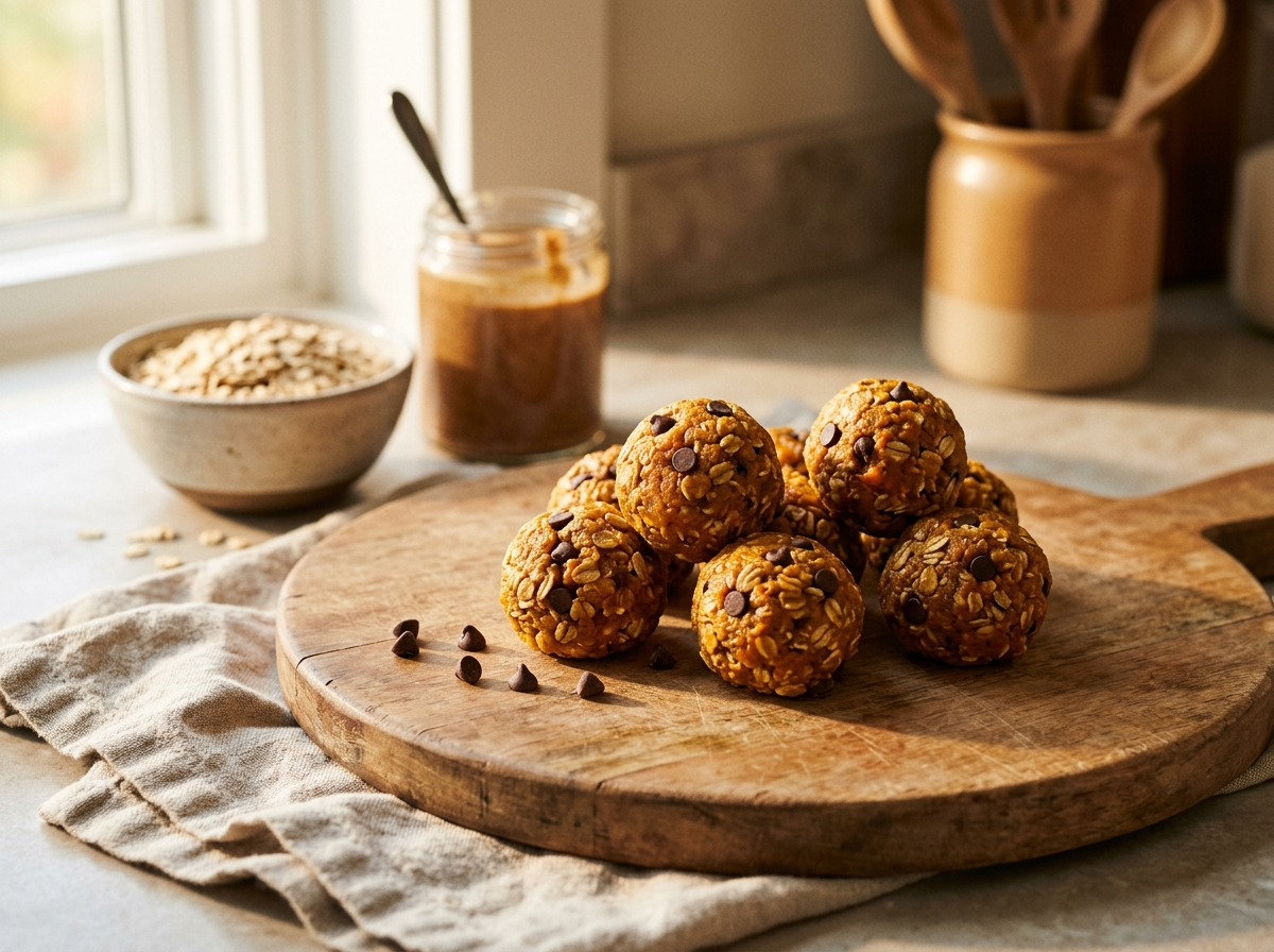 Pumpkin Spice Energy Bites