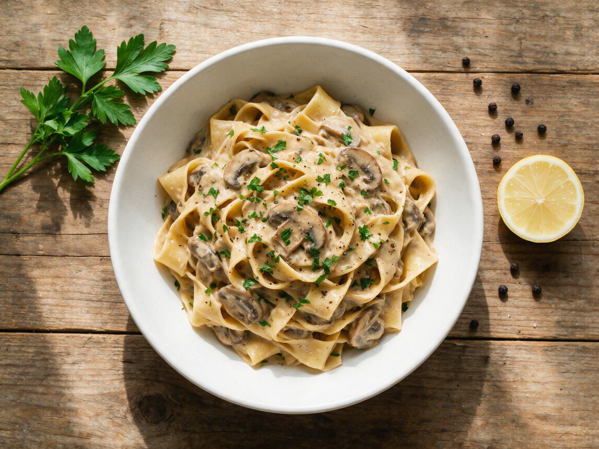 Cashew Mushroom Stroganoff: Creamy and Dairy-Free