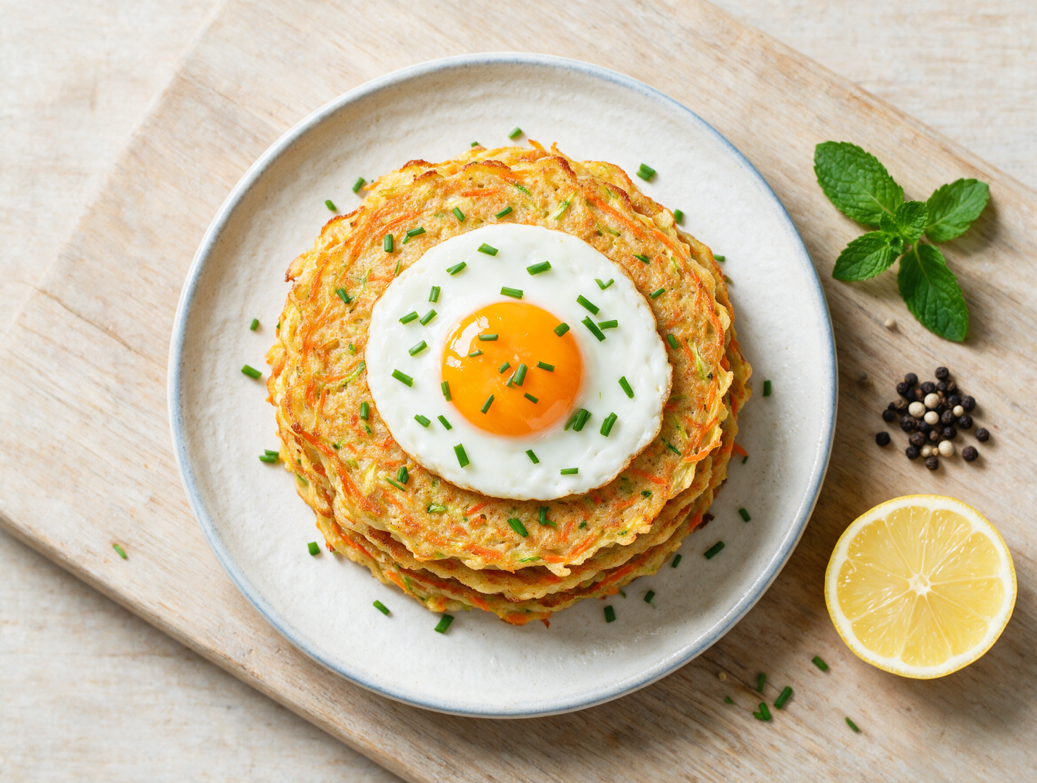 Gluten-Free Buckwheat Veggie Pancakes: Crispy and Easy
