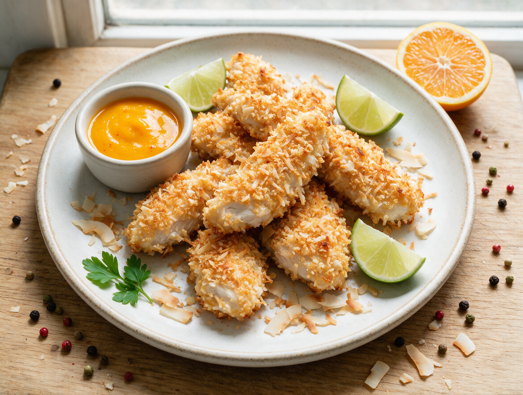 Crunchy Baked Gluten-Free Coconut Chicken Tenders