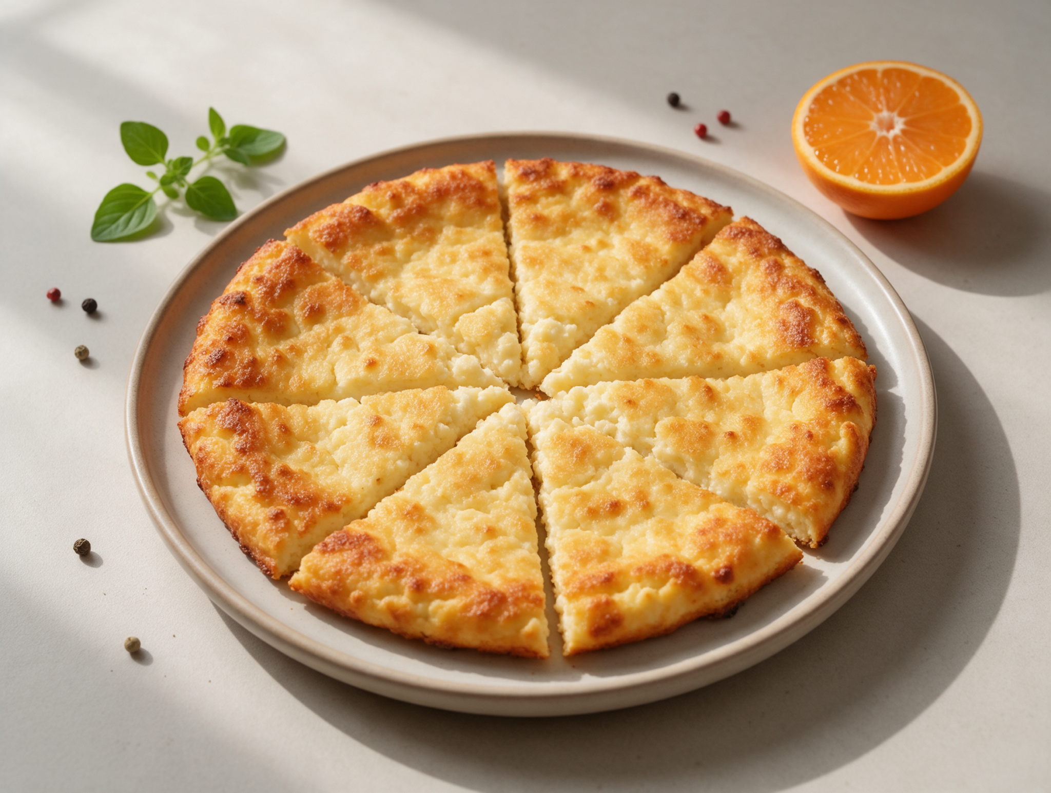 Crispy Baked Protein-Packed Cottage Cheese Flatbread