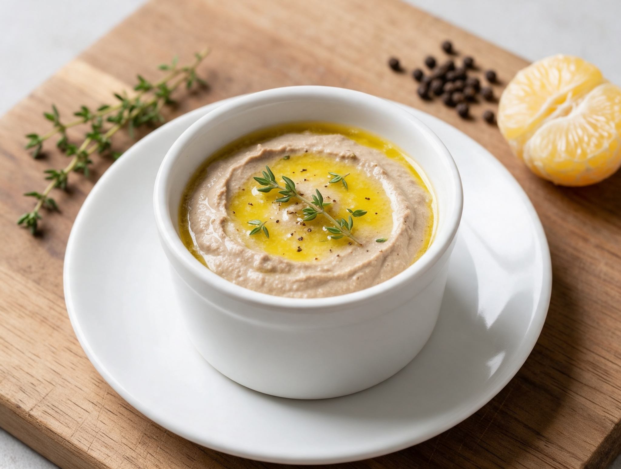 Homemade Silky Keto Chicken Liver Pâté with Herbs
